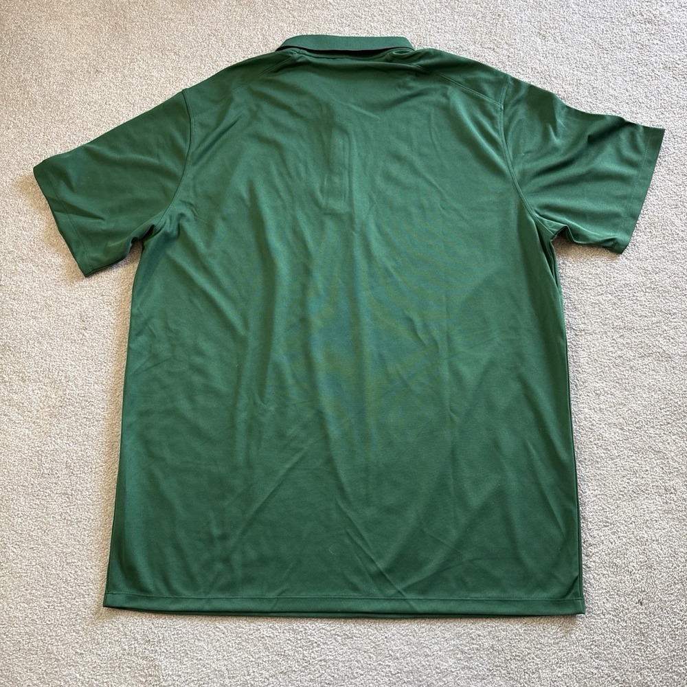 NWT Nike Mens XL Augusta Medical College of Georgia Polo Shirt Green Embroidered - Picture 2 of 8
